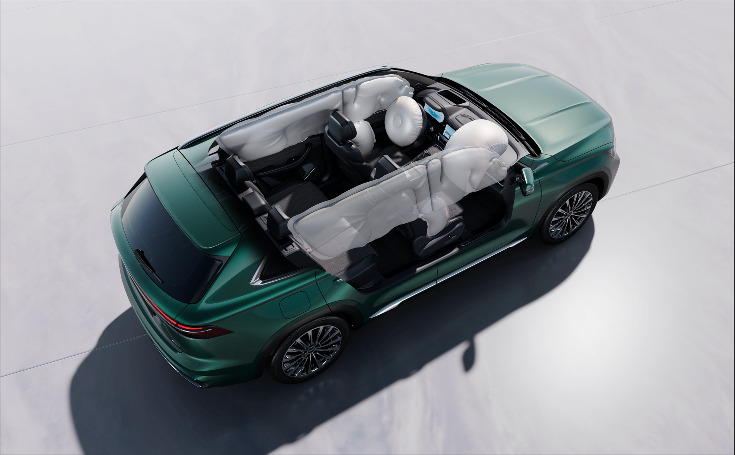 SIX-AIRBAGS SAFETY SYSTEM